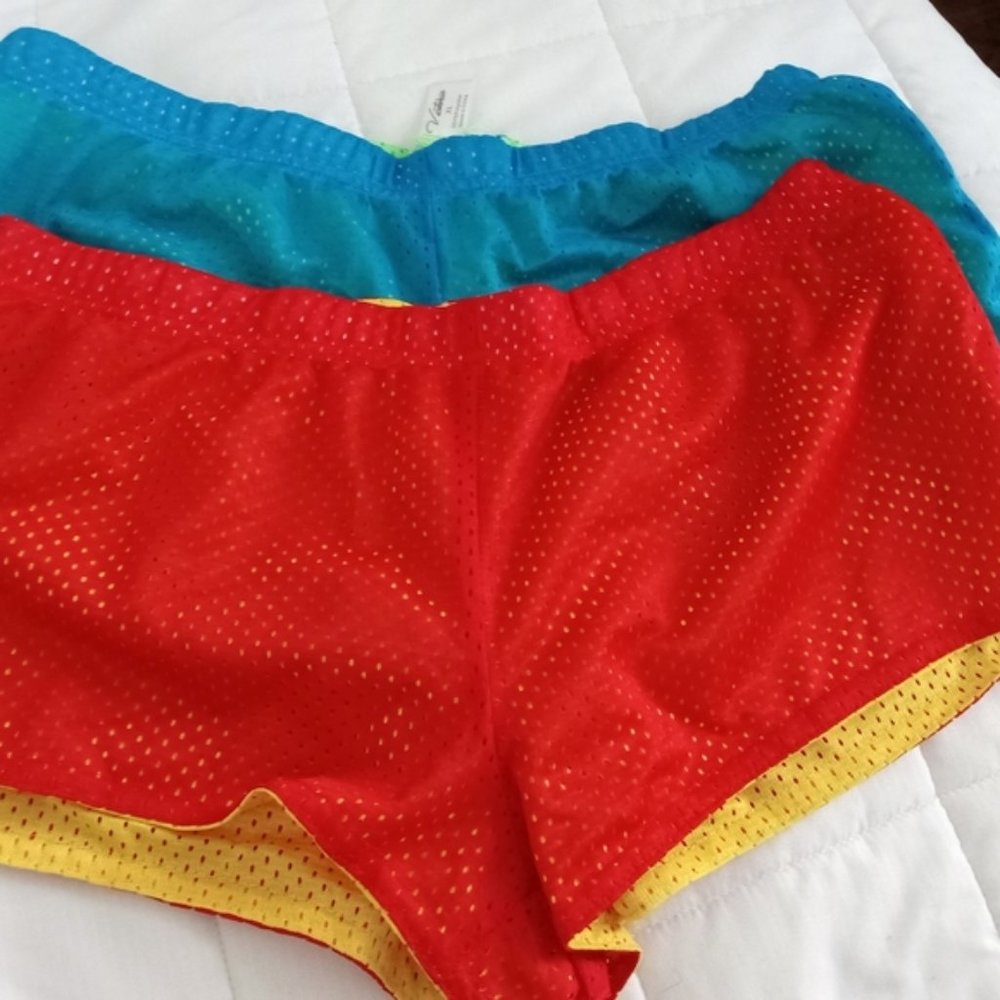 2 piece shorts "Blue-Red"